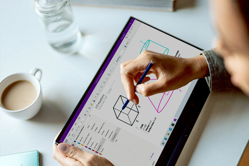Hands on a laptop keyboard – illustrating Indox CCMS for managing technical documentation like manuals and user guides